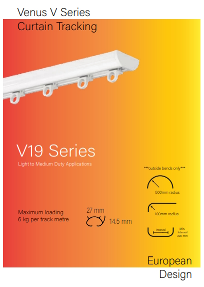 Venus V19 Curtain Tracking